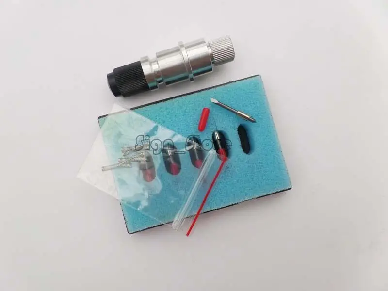 1 pc cutting blade holder for Graphtec CB15 silhouette cameo craftrobo + 3PCS 45 Degree 2PCS 60 vinyl cutter Blades | Инструменты