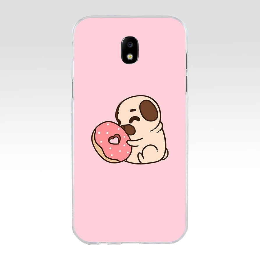 261WE The cartoon dog Мягкий Силиконовый ТПУ чехол для телефона Samsung j3 j5 j7 2015 2016 2017 j330 j2 j4 prime