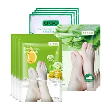 6 упак./лот отшелушивающая маска для ног удаление омертвевшей кожи носки пилинг ступней отбеливающие маски Гладкий уход за стопами, педикюр носки для ног