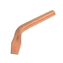 1 шт. сменный 50 Вт/75W100W/150 Вт/200 Вт/300 Вт/500 Вт изгиб паяльник Железный кончик паяльника Медный Тон