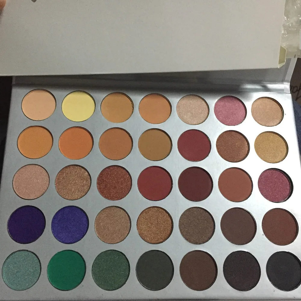 GOOVITOR Jaclyn hilm 35 цветов Палитра теней для век Sombras Maquillaje тени век| |