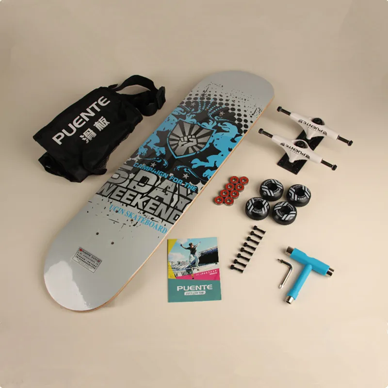 Prix pour Par DHL 1 Set Complet de Planche À Roulettes Skate Pont Camions Roues et Roulements Plus Riser Pad Matériel Ensemble et L'installation De Outil Prix pour Par DHL 1 Set Complet de Planche À Roulettes Skate Pont Camions Roues et Roulements Plus Riser Pad Matériel Ensemble et L'installation De Outil