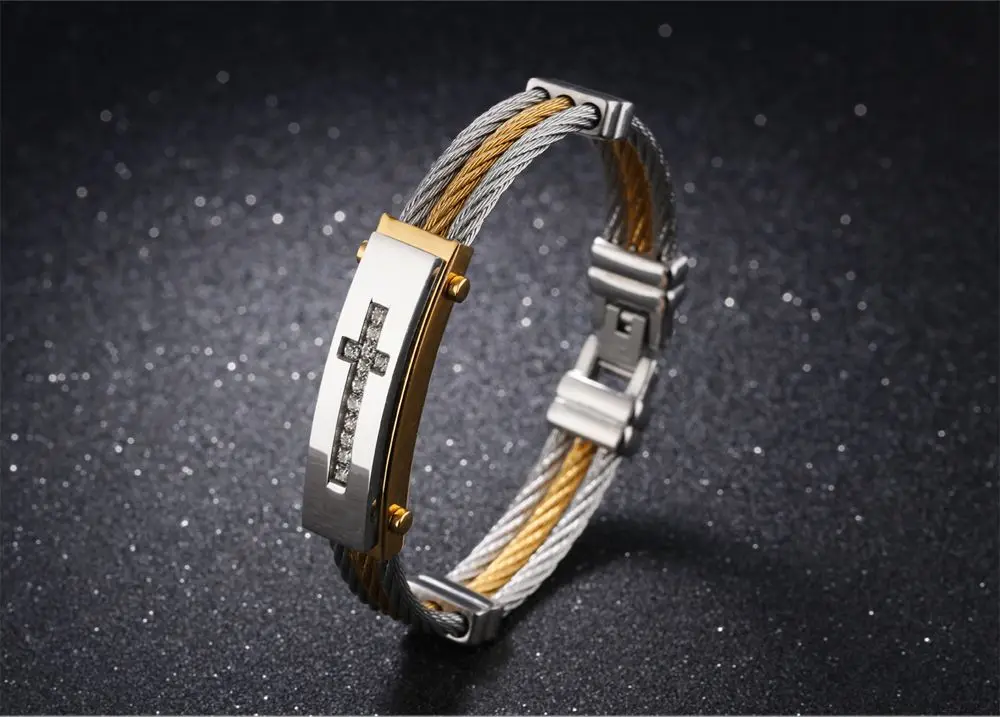 7-cross bracelet