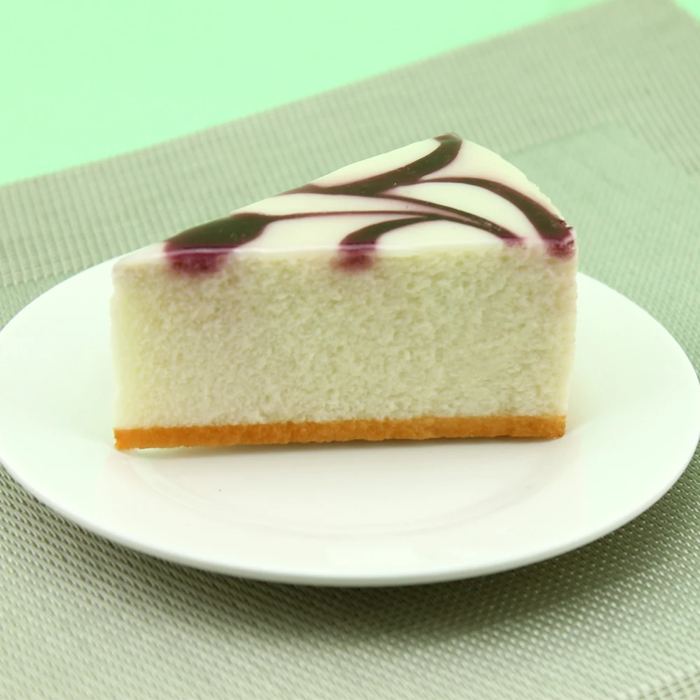 

Simulation Food Food Model John Dani Series American Blueberry Cheese Cake Model Cafe Decoration