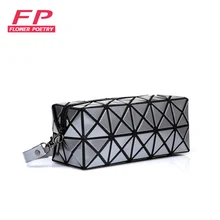 Laser Hologram MakeUp Bag Clutches Women Luxury Designer Famous Brands Ladies Silver Girls Cosmetic Case MakeUp Purses