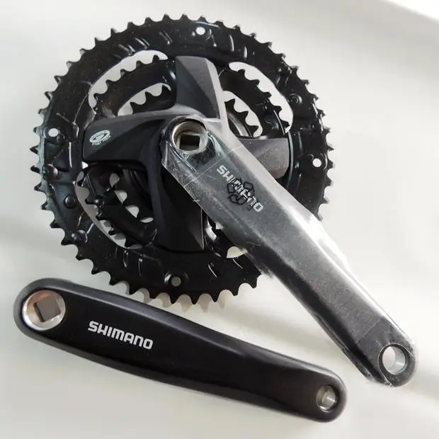 Новая Shimano Altus FC-M371 тройной рукоятки диаметра окружности болтов(9x3-speed 44/32/22T