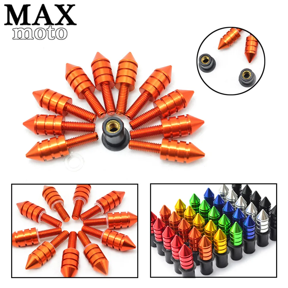M5 size motorcycle swingarm spools slider Windscreen Bolt Spike Bolts Screws Nuts for BMW S1000RR S1000R S 1000 RR F800R F 800R