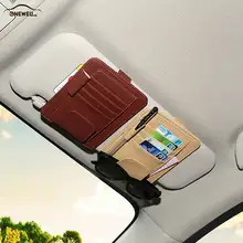 ONEWELL 3 Color Car Auto Sun Visor Glasses Sunglasses Pen Card Ticket Clip Holder Multiuse Suit