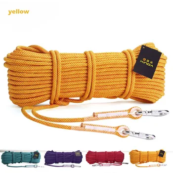 

Professional 10M Strong Rock Climbing Rope 10.5mm Diameter 2.5KN High Strength Safe Cord Outdoor Hiking Rescue Rope Accessories