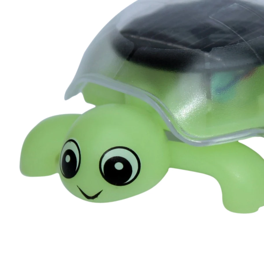 

ABWE Mini solar energy green turtle toy for children