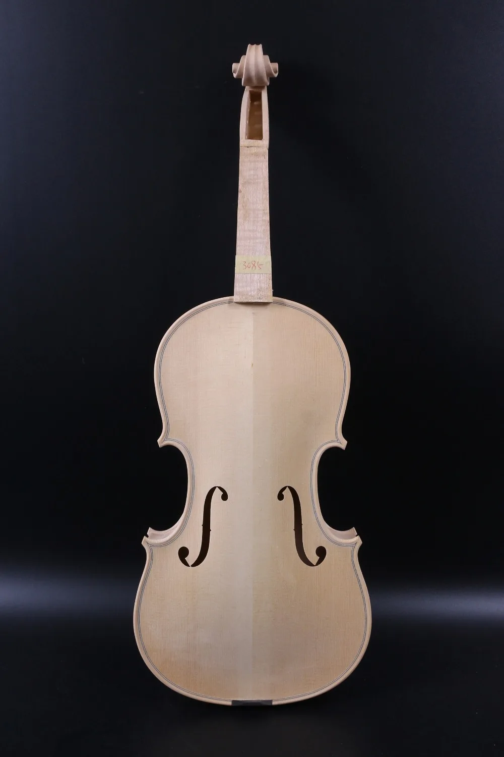 4/4 полноразмерная скрипка модель Гварнери в белом Пламенном клена задняя ель Топ все ручной работы 3085
