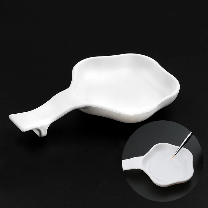 Acrylic Cup Nail display Stand Practice Display Tip Holder Nails Powder Liquid Container Octangle Bowl Dappen Dish 1 Pcs