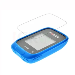Durable Rubber Protective Skin Case with Screen Shield Film for GPS Cycling Computers (Sky Blue)