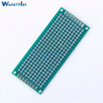

10PCS Double Side Prototype PCB Bread board Tinned Universal 3x7 cm 30x70 mm FR4