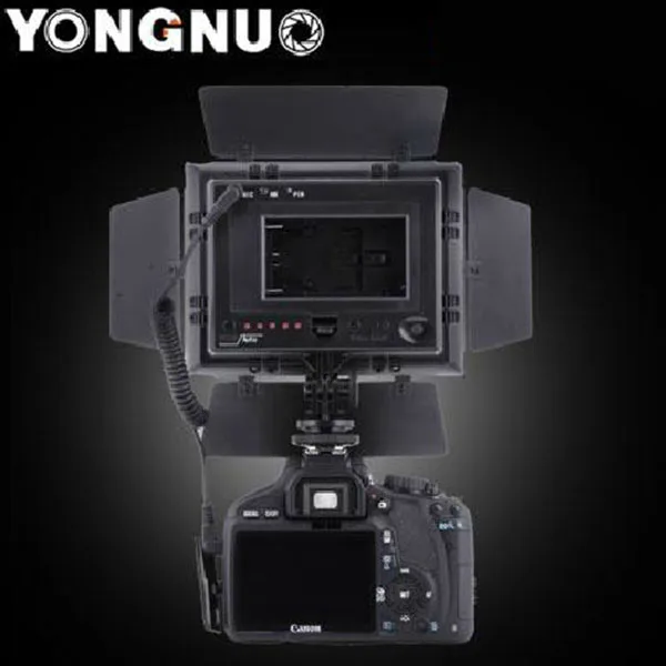 Yongnuo YN-160 II Светодиодная лампа для освещения видео с конденсаторным микрофоном для Canon Nikon Pentax камера DV видеокамера+ пульт дистанционного управления