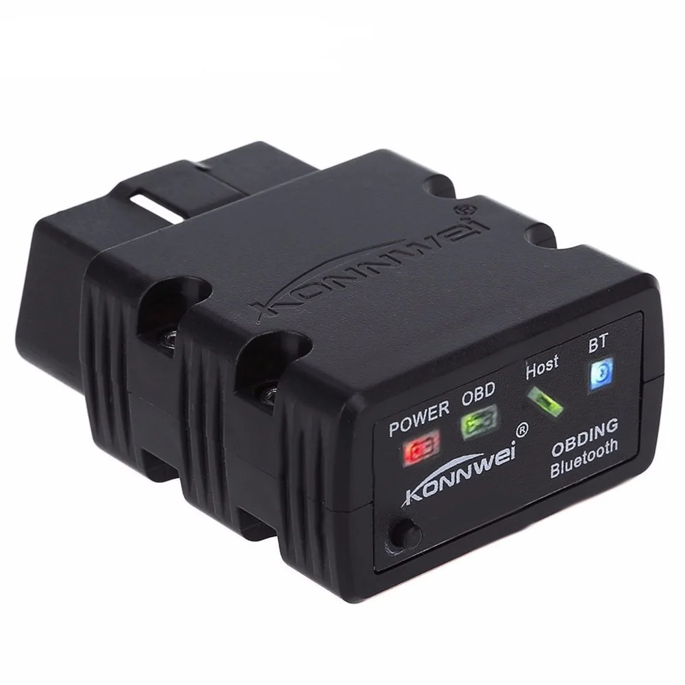 Новый Konnwei KW902 мини ELM327 Bluetooth KW902 OBD-II Авто диагностические инструменты сканирования автомобильные сканирования Беспроводной соединения