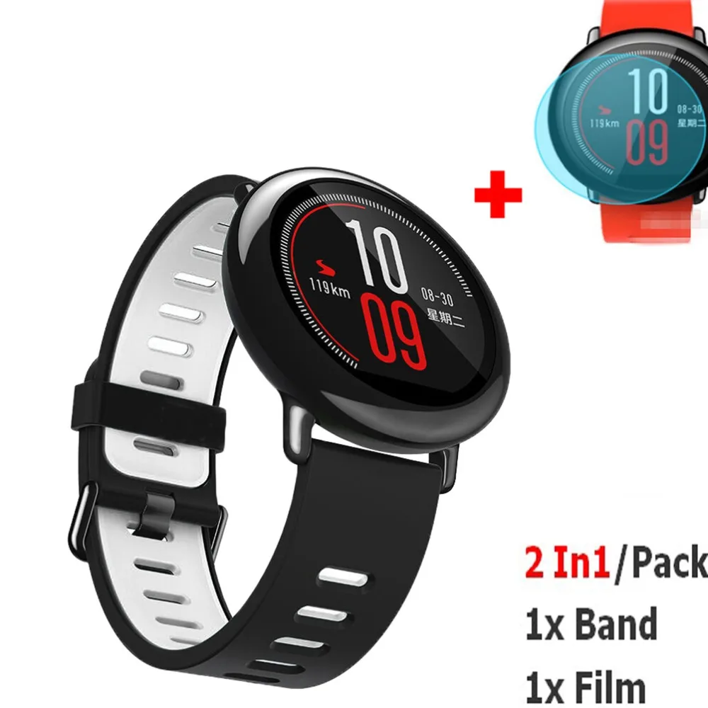 

Replacement Silicone Watchband for Huami AMAZFIT Bracelet Wrist Strap for Xiaomi Huami AMAZFIT Smart Watch Band Drop Shopping