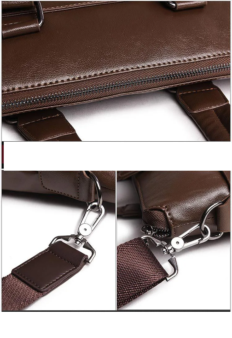 Бренд мешок Для мужчин Повседневное Портфели Бизнес сумка Для мужчин кожаная сумка для ноутбука Сумки сумки tmh601