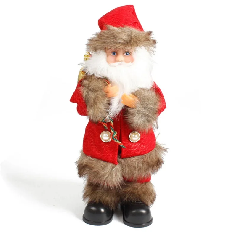 

Electric Christmas Santa Claus Doll Singing Dancing Toy Cartoon Xmas Children Kids Gift Supply For Home Party Decor