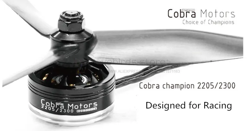 

100% Original COBRA CP2205 KV2300 motor aerospace motor level for DIY FPV racing mini drone QAV250/QAV-R/QAV-X quad