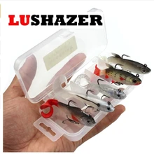 5 шт./лот LUSHAZER Мягкая приманка 9,3 г 14 г рыболовные приманки iscas artificiais para pesca fish silicion приманки рыболовные Воблеры снасти