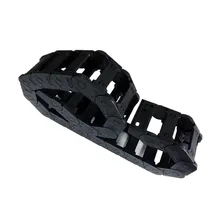Towline 25×77 Bridge Open on both sides Plastic drag chain Cable drag chain Wire Carrier with connector CNC Tools Free shipping