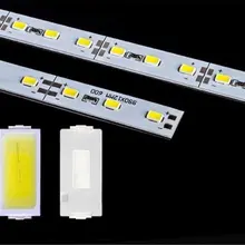 200 шт. 50 см 4500 K светодиодный жесткий светодиодная подсветка задние габаритные огни 12В 36В светодиодный SMD 5630 Алюминий светодиодный полосы света дома