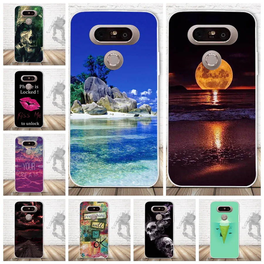 Новинка чехол для LG G5 Чехлы 3D стерео рельефный рисунок задняя крышка H850