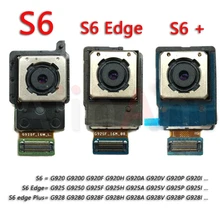 Для samsung Galaxy S6 Edge Plus G920F G925F G928F G9200 G9250 G9280 задняя основная Передняя Задняя камера шлейф Замена