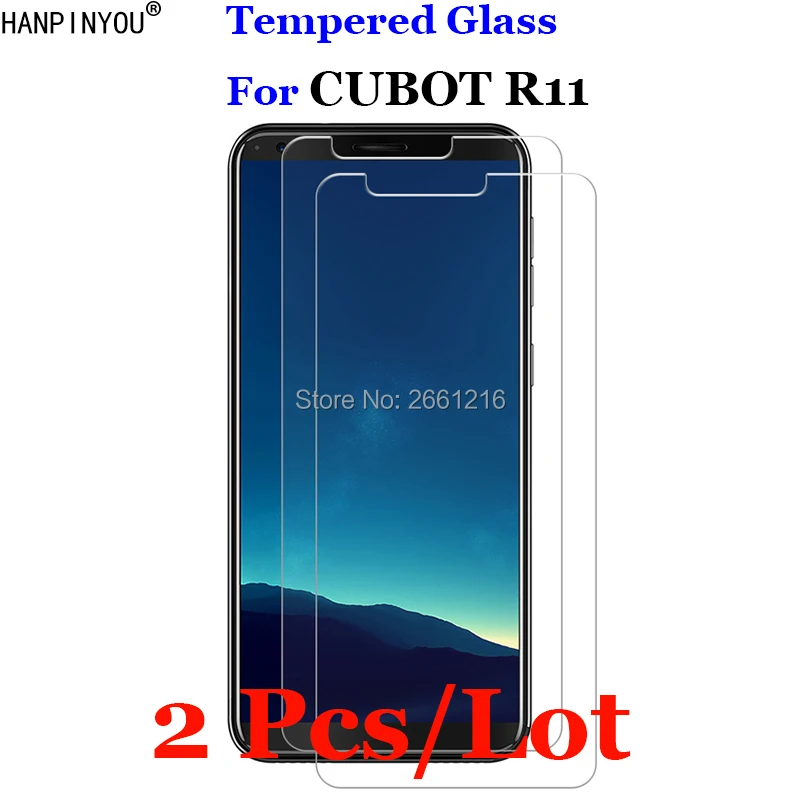 2 шт./лот для CUBOT R11 закаленное стекло 9H 2.5D Премиум Защитная пленка экрана 5 5&quot |