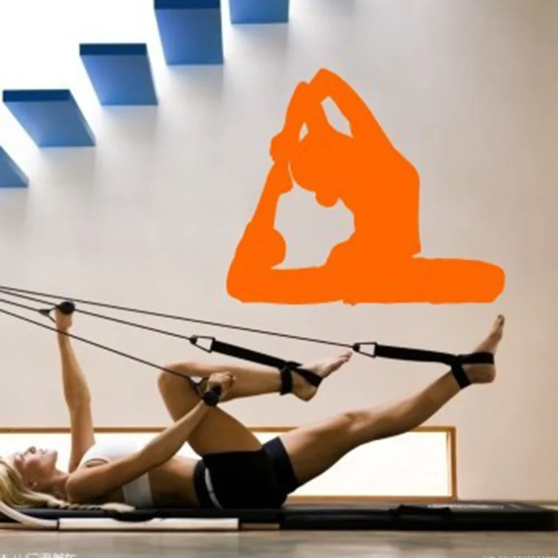 

Yoga Wall Stickers sticker Wall Decal Home Decoration for gym shop school