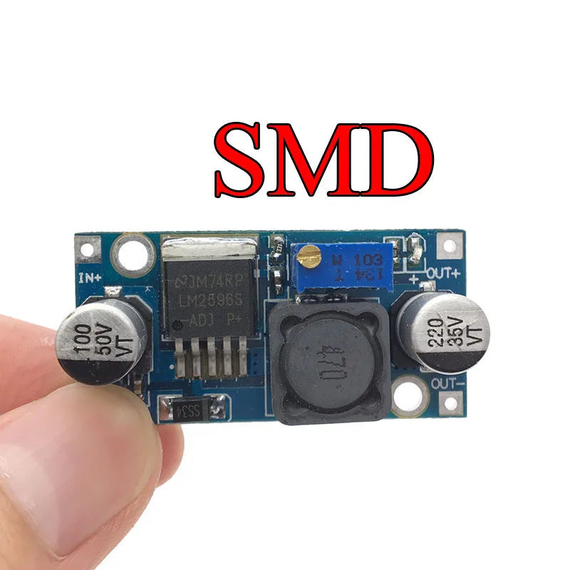 

SMD LM2596s DC-DC step-down power supply module 3A adjustable step-down module LM2596 voltage regulator 24V 12V 5V 3V