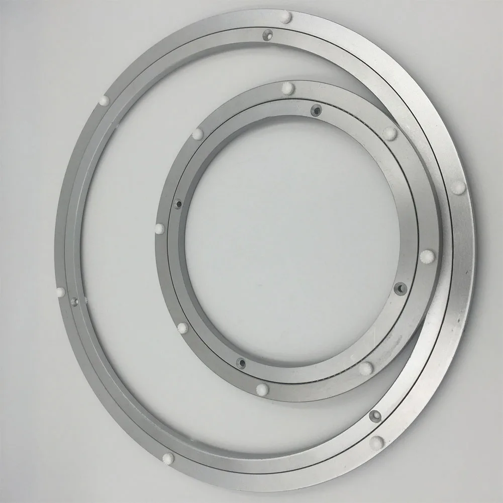 

Hardware Durable Aluminium Alloy Reduce Noise Swivel Plates Multifunctional Turntable Round Table Home Smooth Rotating Bearing
