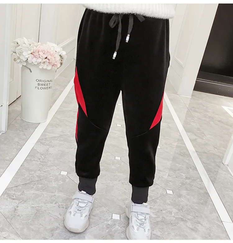 

2018 Hot Sale Girls Winter Pants For Girls High Quality Elastic Waist Kids Children Clothes