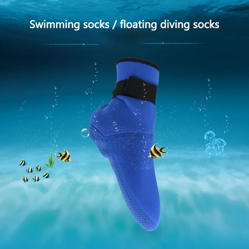 Практичный дайвинг носки плавание загрузки носки Подводное гидрокостюм из неопрена предотвращения царапин потепление подводное плавание