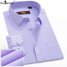 Брендовый Одноцветный полосатый Мужской рубашка Повседневная рубашка мужские хлопковые рубашки тонкая рубашка с длинными рукавами Мужская мягкая и удобная