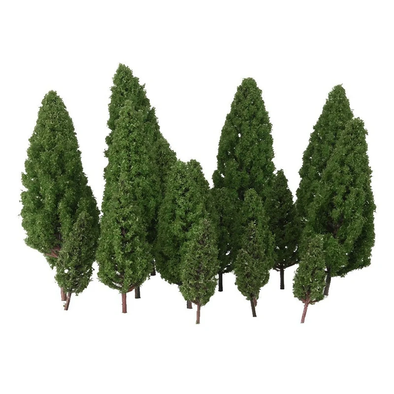 

2018 New Arrival 20pcs Model Tree Scale Trains HO Eletronic Landscape Toy 1: 50-400 Green