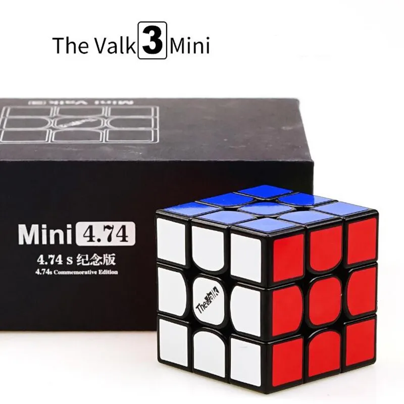 

1Pcs Valk3 Mini 3x3x3 ABS Sticker Block Puzzle Speed Magic Cube Colorful Commemorative Edition Puzzle Cubo Magico Toys