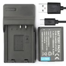 Lanfulang LP-E10 LP E10 батарей и Батарея Зарядное устройство для Canon EOS Rebel T3, T5, T6, поцелуй X50 X70, EOS 1100D 1200D 1300D Камера