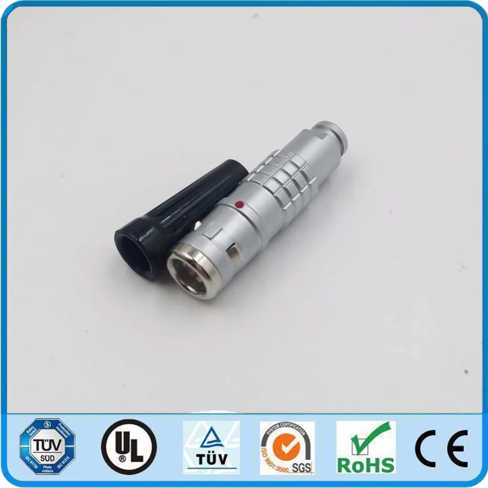 

LEMO Connector FGG 0K 2 3 4 5 6 7 9 Pin Waterproof IP68 Plug FGG.0K.30*.CLAD**Z