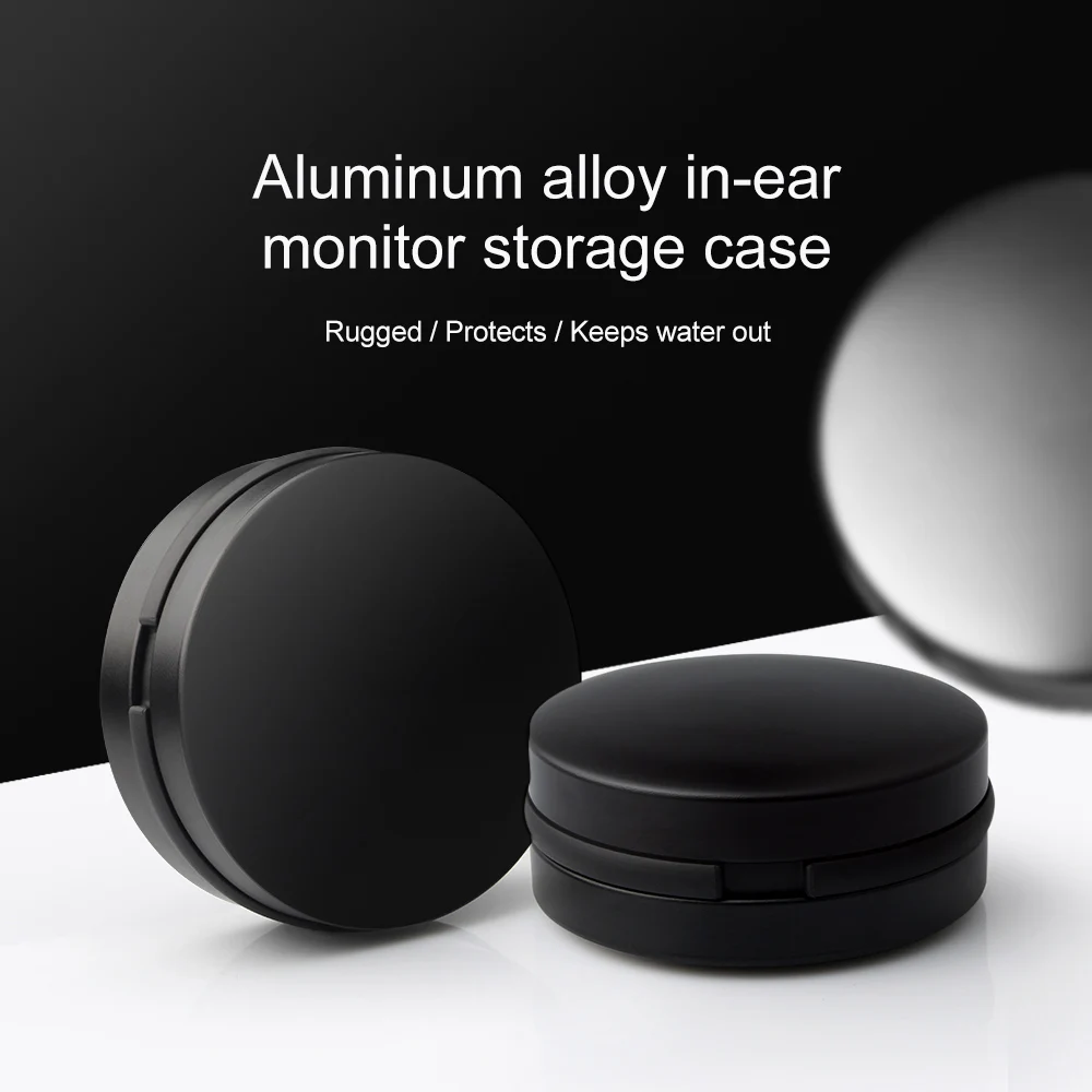 Fdbro-case de Armazenamento Portátil para Fone de Ouvido Metal Liga de Alumínio Duro Impermeável Bolsa Caixa Acessórios Novo - Image 3