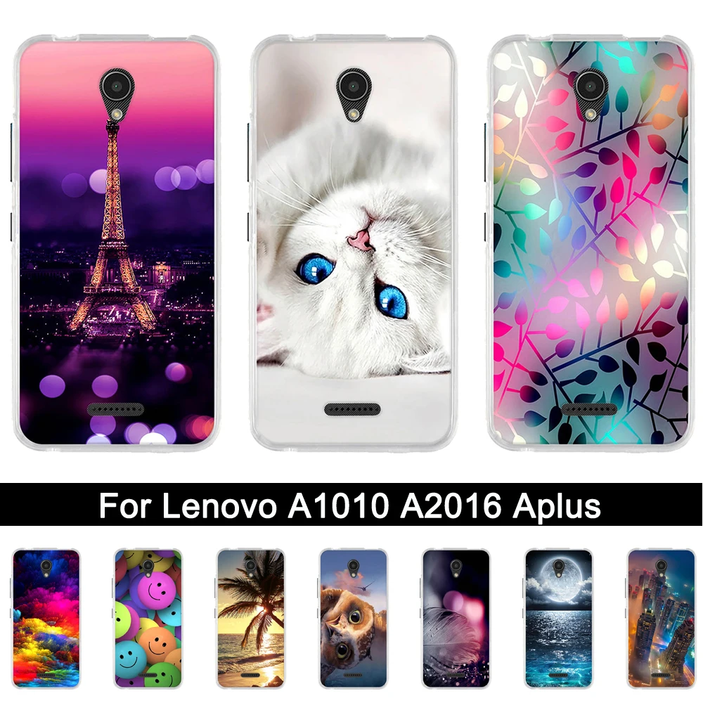 Силиконовый чехол для Lenovo A2016 A1010 A Plus A1010a20 A2016A40 мягкие ТПУ чехлы задней панели