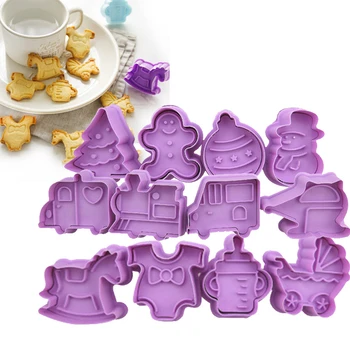 

Halloween Pumpkin Ghost Theme Cookie Cutter Set Fondant Cutters Mold Upper and Lower Case Deco Biscuits Stamps Sandwich Cutter
