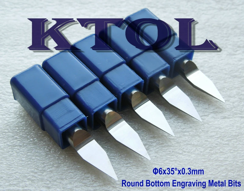 35 Angle6x0.3mm V шариковый нос PCB Гравировка CNC Бит карбид вольфрама набор фрез фрезы для