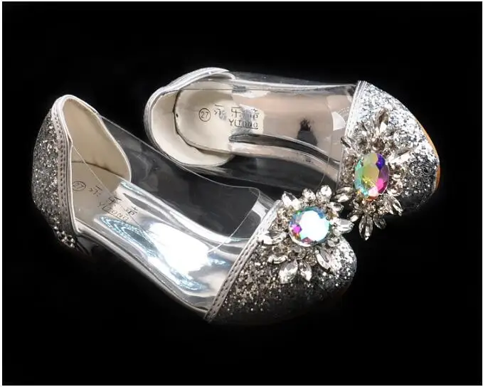Весенние новые детские туфли принцессы детские для девочек свадебные туфли на высоком каблуке модельные туфли вечерние туфли для девочек