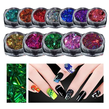 

Nail Sequins Glitter Dazzling Manicure Nail Art Powder Glitter Nail Decoration nail holographic glitter powder 5.23