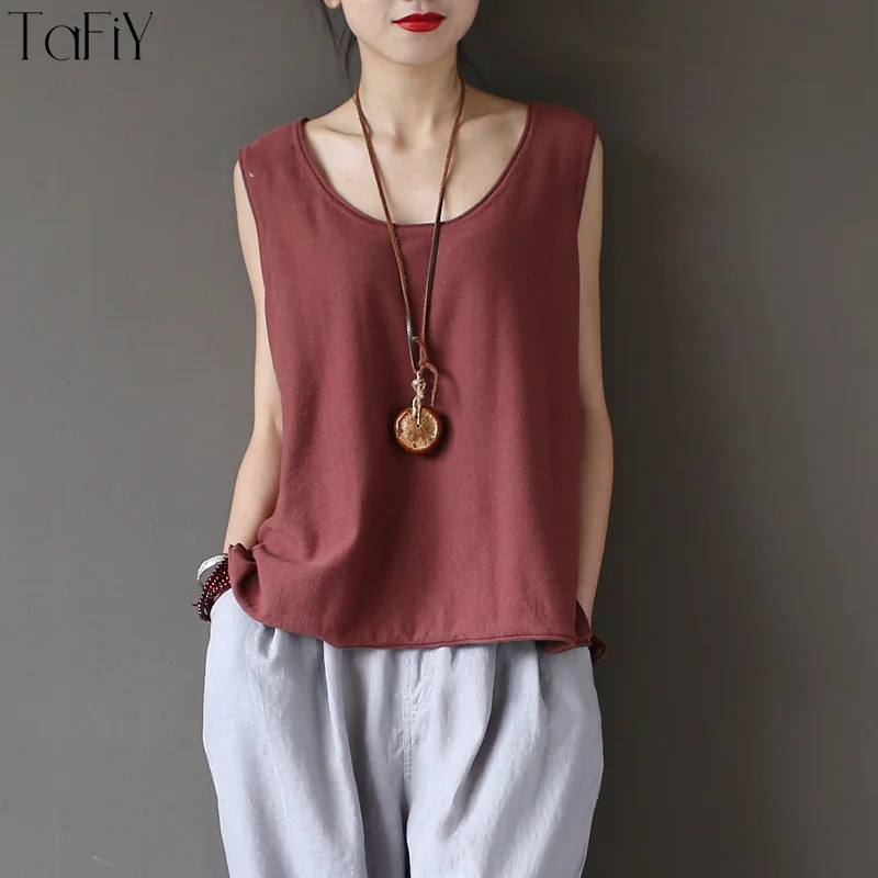 TaFiY Colete Feminino 2017 женские топы винтажные с круглым вырезом трикотажные