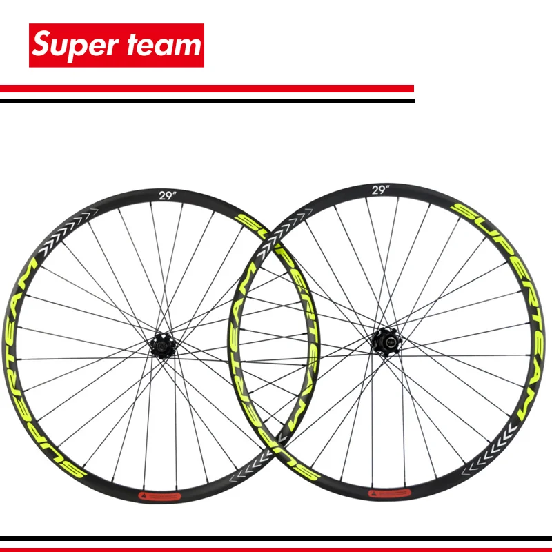 Superteam MTB Whellset углеродное волокно 650C колесо шесть болтов | Спорт и развлечения