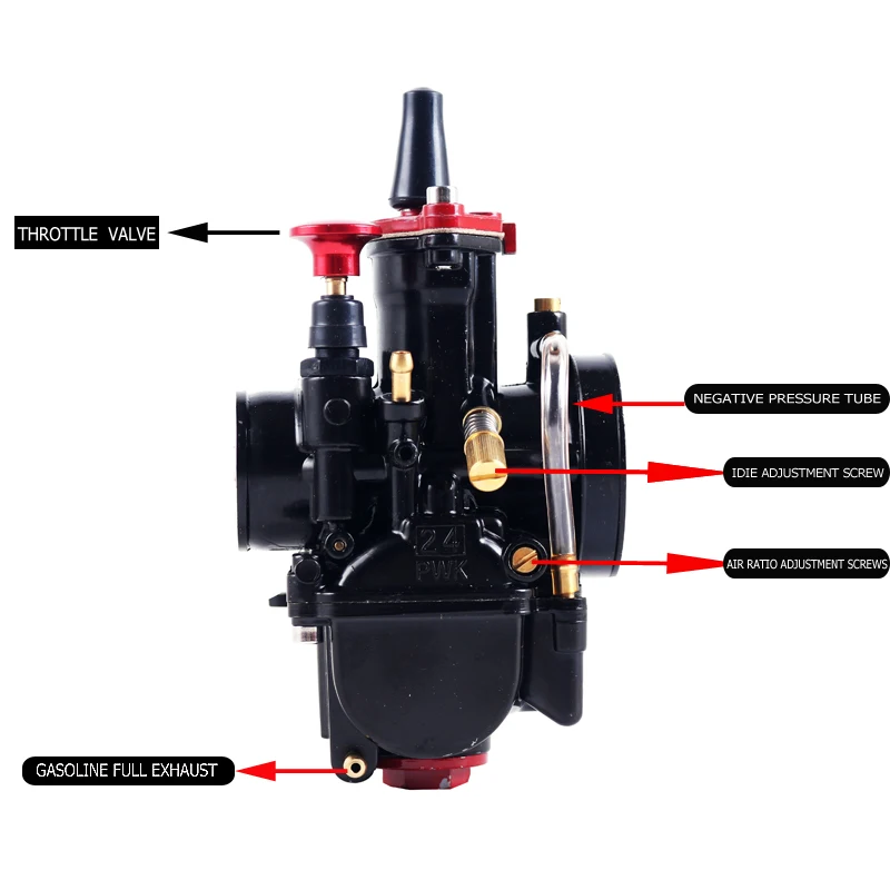 PWK RACING CARBURETOR PARTS WITH JET