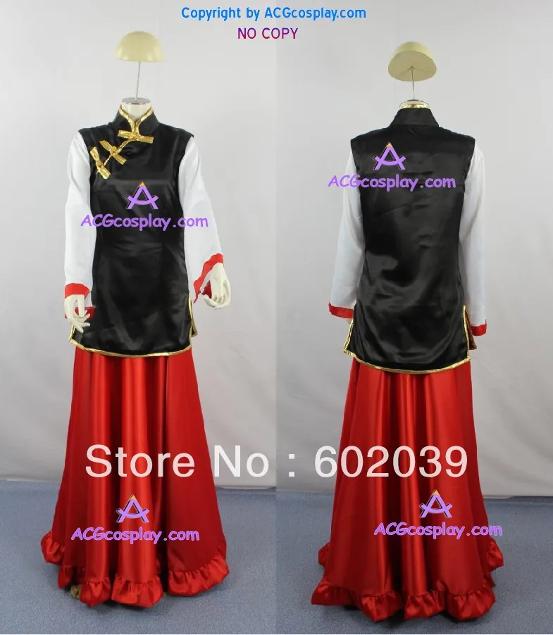 Axis Voeding Hetalia Taiwan Lolita Gown Cosplay Kostuum omvatten haar ornament ACGcosplay Axis Voeding Hetalia Taiwan Lolita Gown Cosplay Kostuum omvatten haar ornament ACGcosplay